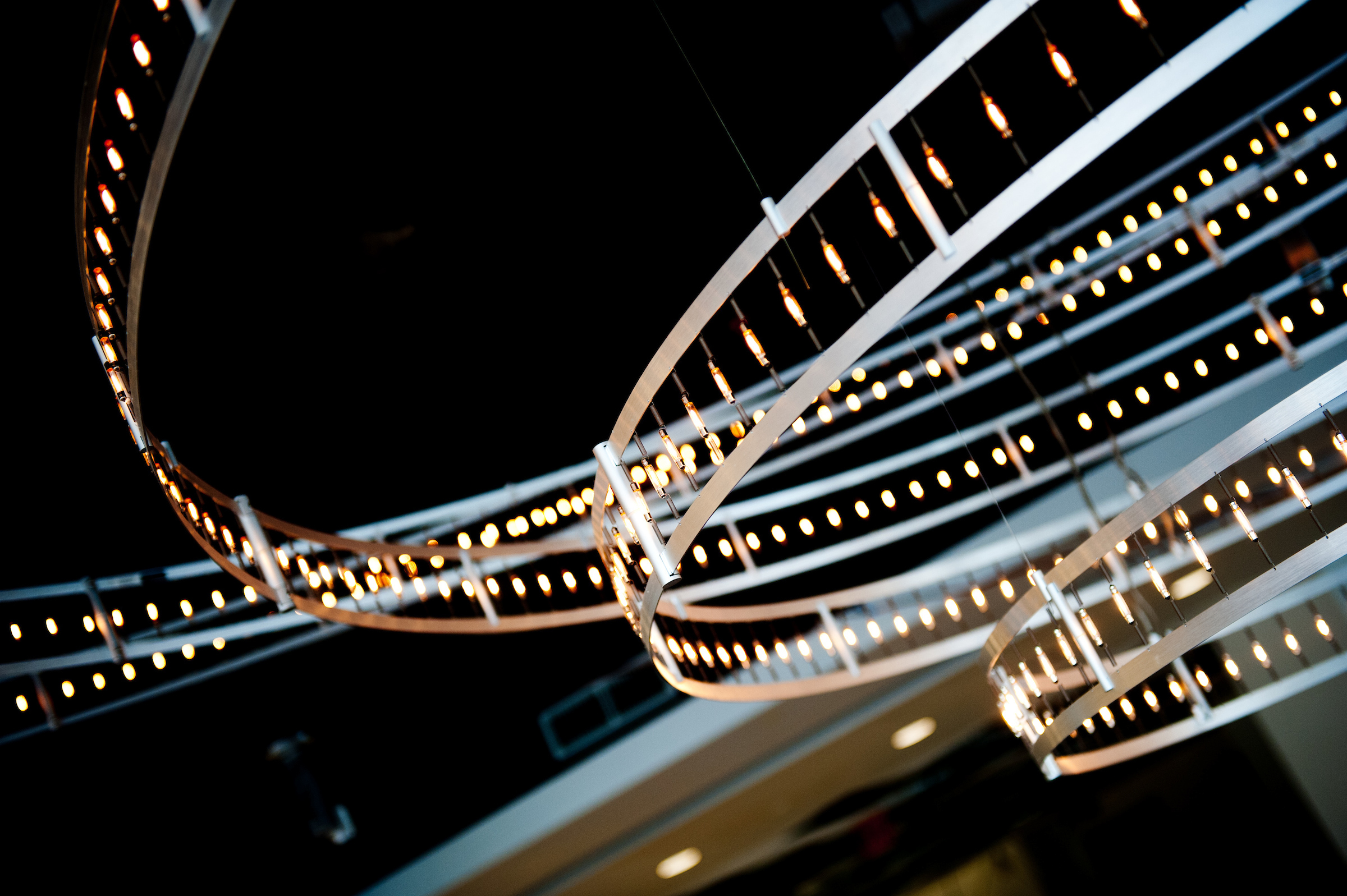 Researchers gathered around laptop