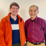 Nick Loschin with David Andow at the GES colloquium on February 6, 2024